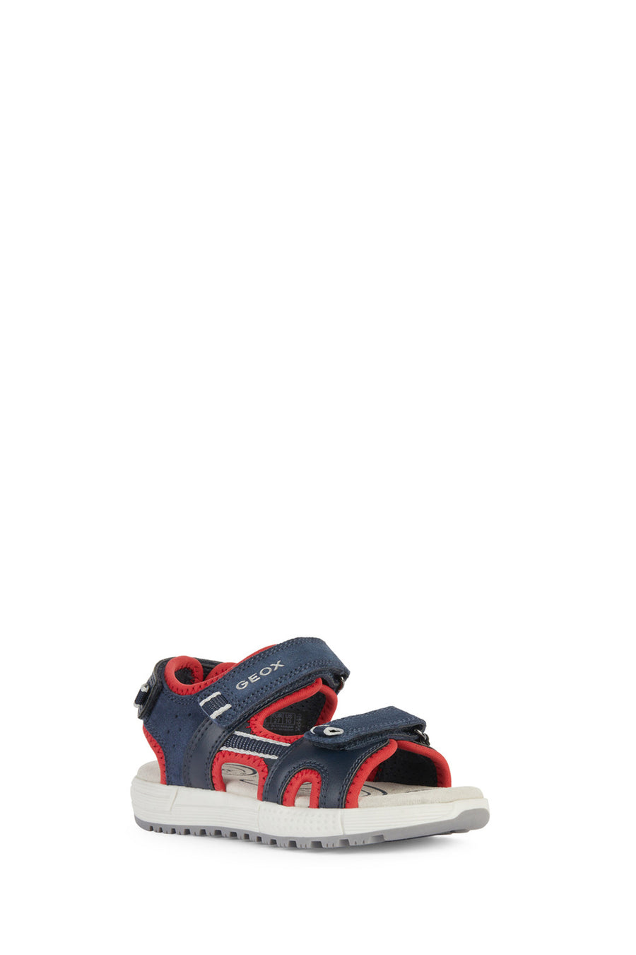 Geox Boy Navy Blue Alben Strappy Leather Sandals