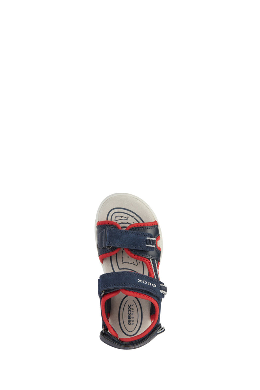 Geox Boy Navy Blue Alben Strappy Leather Sandals