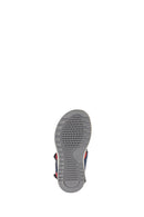Geox Boy Navy Blue Alben Strappy Leather Sandals | Derimod