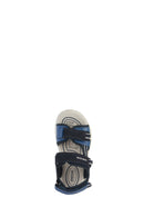 Geox Boy Navy Blue Alben Strappy Leather Sandals | Derimod