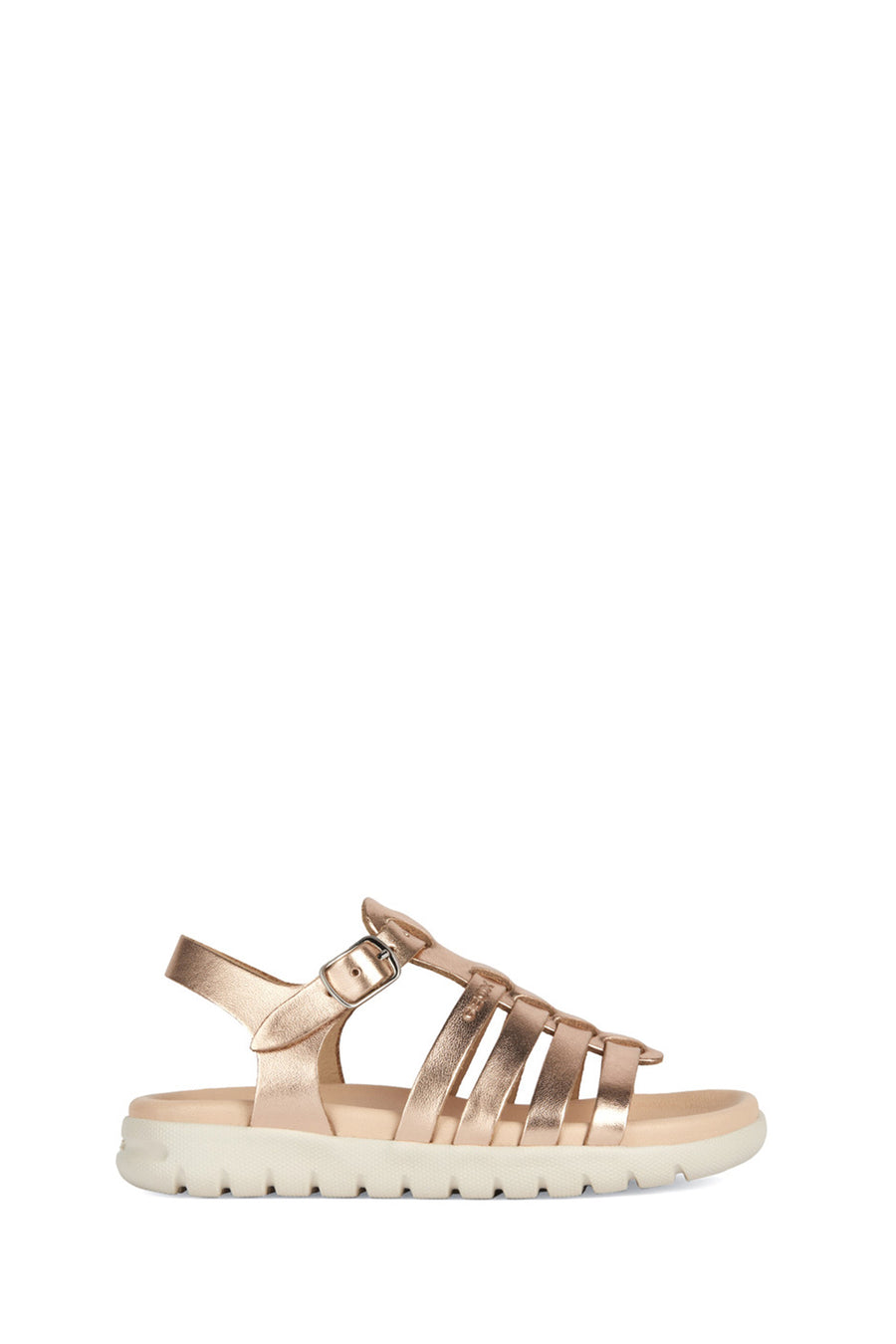 Geox Girls Copper Soleima Strappy Leather Sandals J35GSB000CFC7018 | Derimod