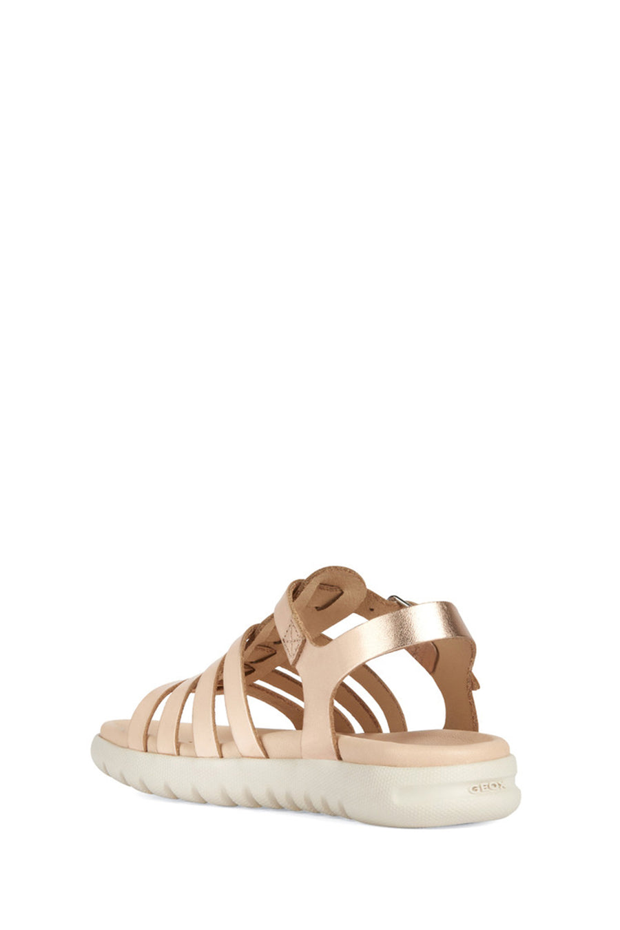 Geox Girls Copper Soleima Strappy Leather Sandals