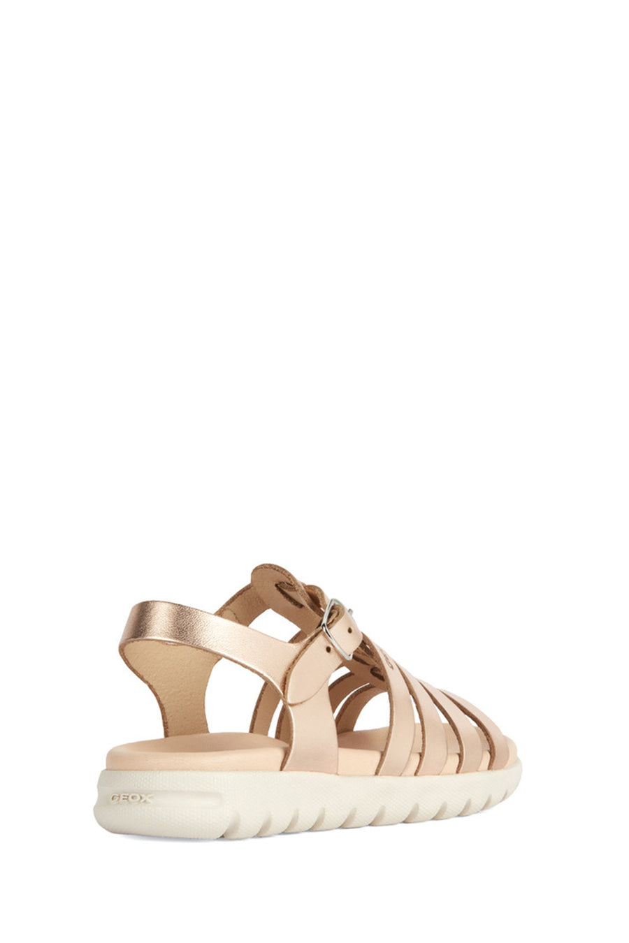 Geox Girls Copper Soleima Strappy Leather Sandals
