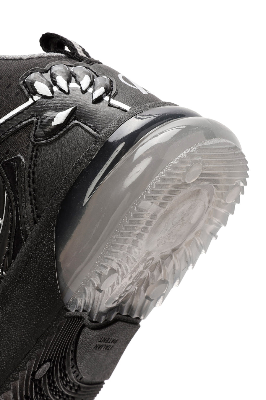 Geox Boy Black Grayjay Patterned Boots