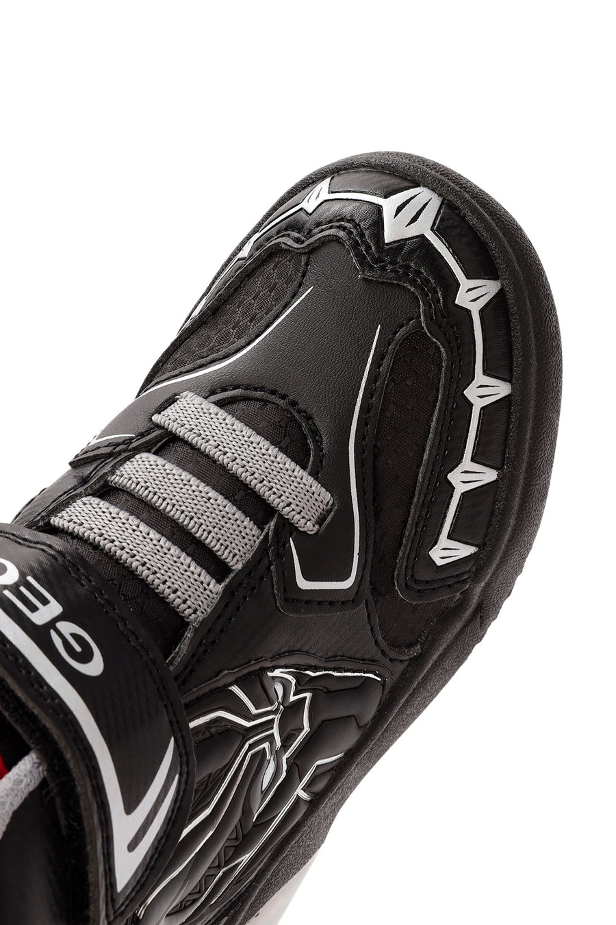 Geox Boy Black Grayjay Patterned Boots