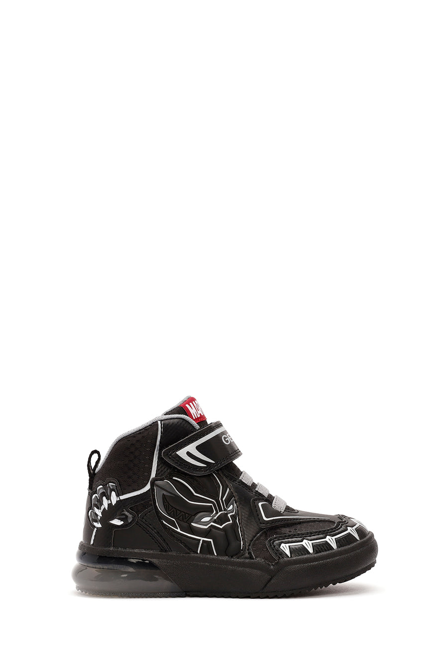 Geox Boy Black Grayjay Patterned Boots