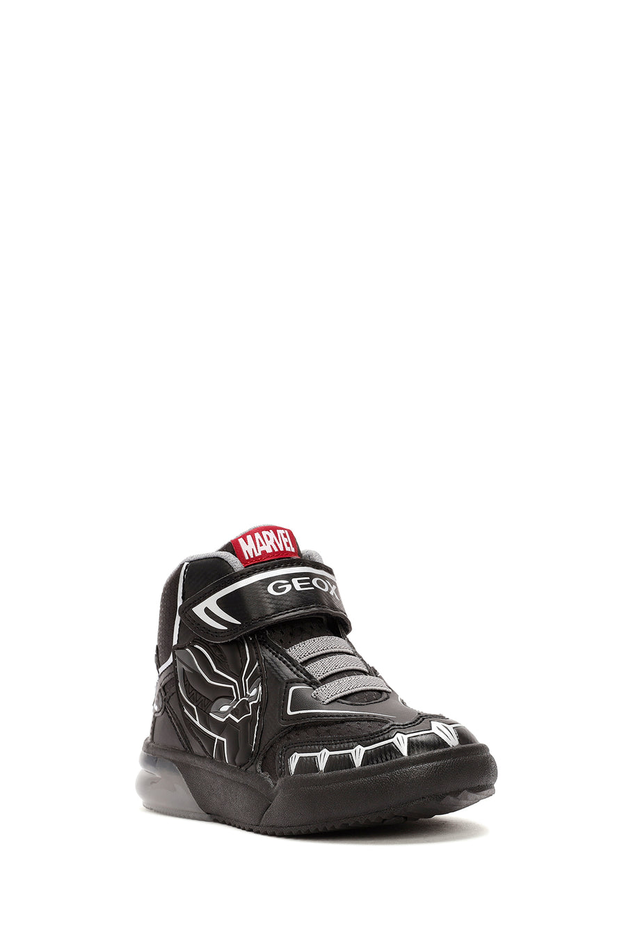 Geox Boy Black Grayjay Patterned Boots