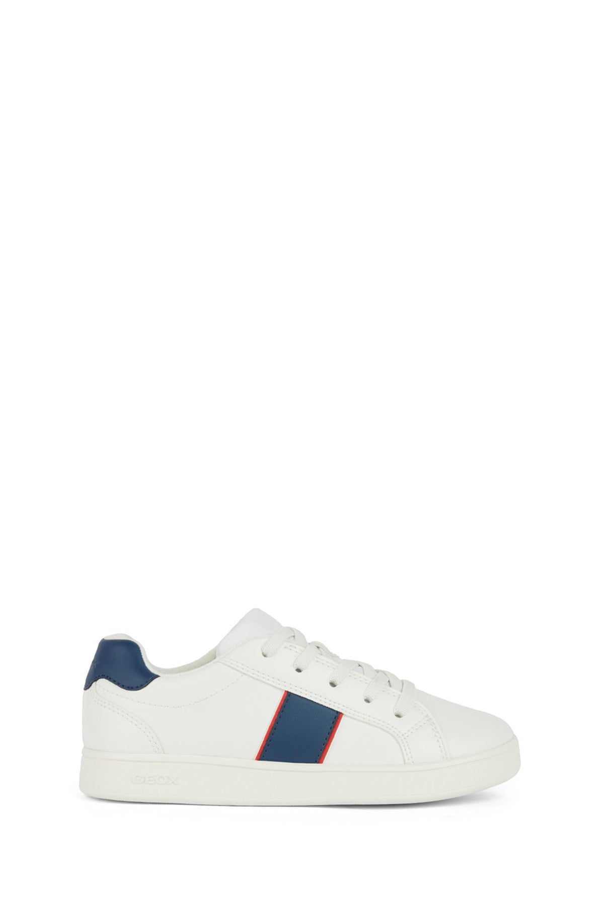 Geox Boy White Eclyper Lace-Up Sneaker J36LSB05411C0899 | Derimod