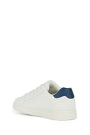 Geox Boy White Eclyper Lace-Up Sneaker | Derimod