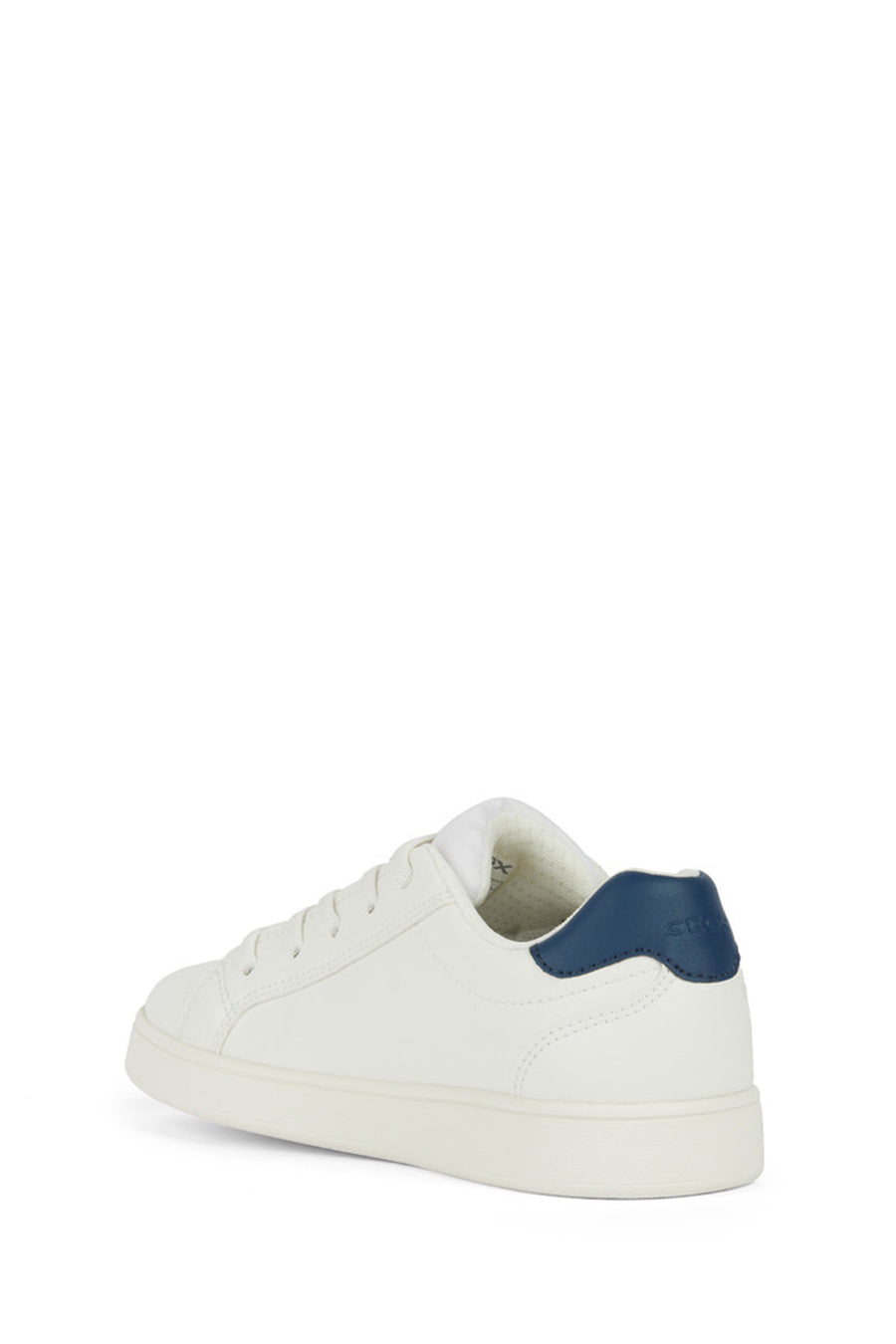 Geox Boy White Eclyper Lace-Up Sneaker
