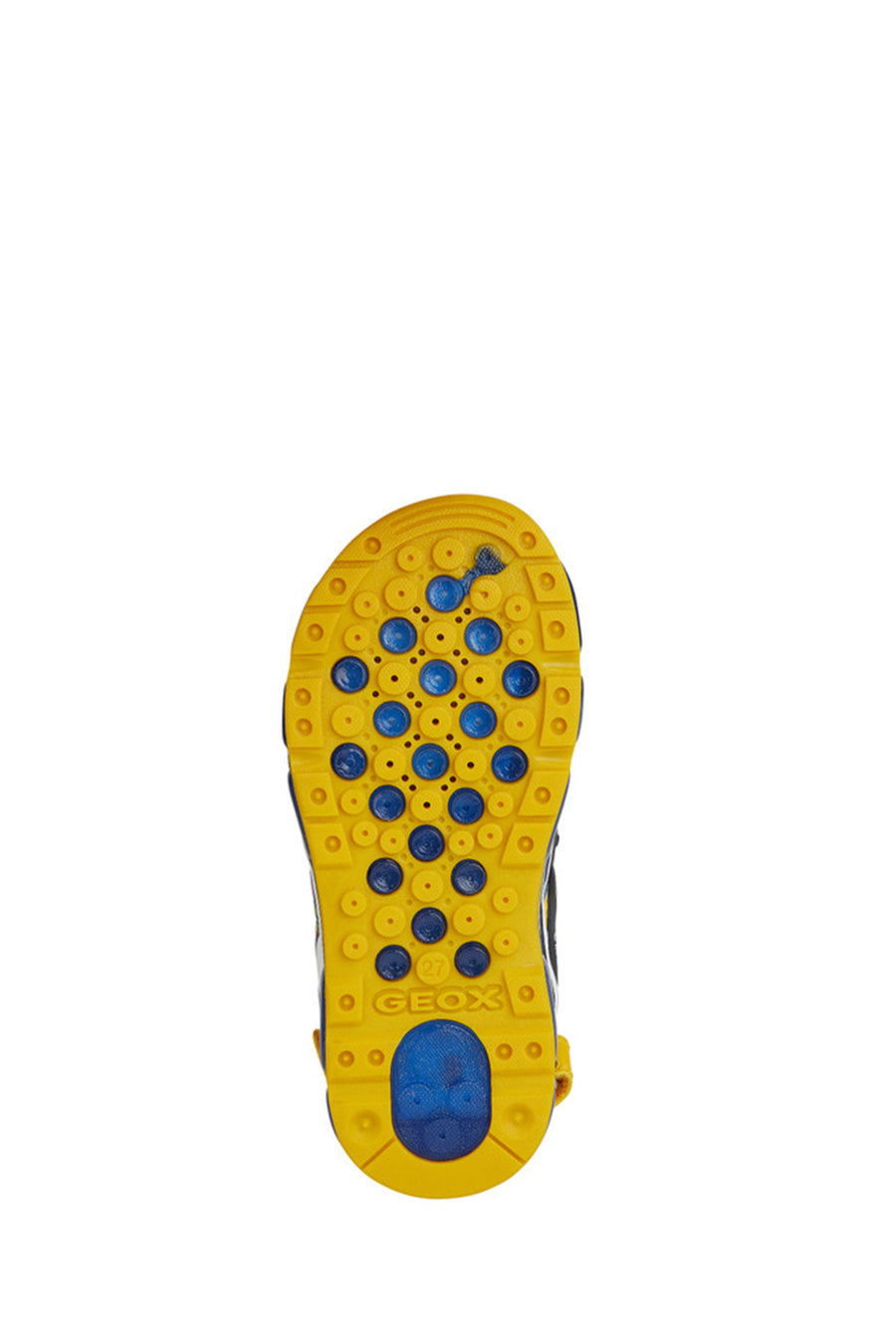 Geox Boy Blue Android Strap Leather Sandals