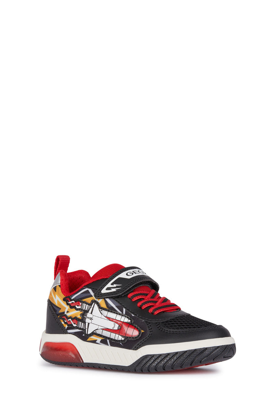 Geox Boys Black Sneakers