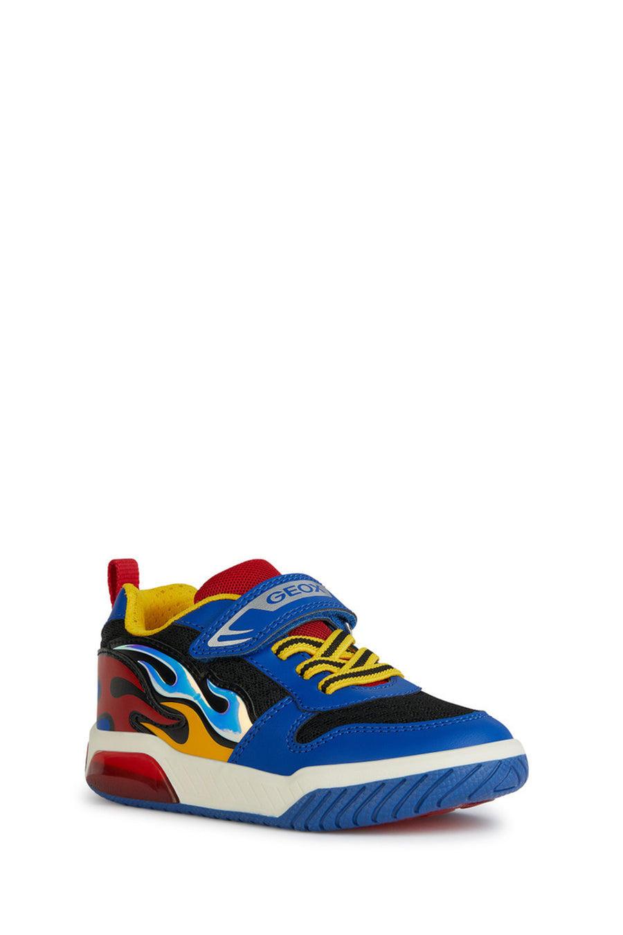 Geox Boy's Multicolored Strappy Sneakers
