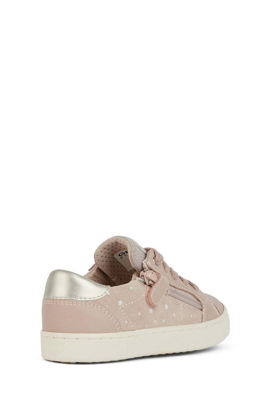 Geox Kız Çocuk Pembe Kilwi Fermuarlı Deri Sneaker
