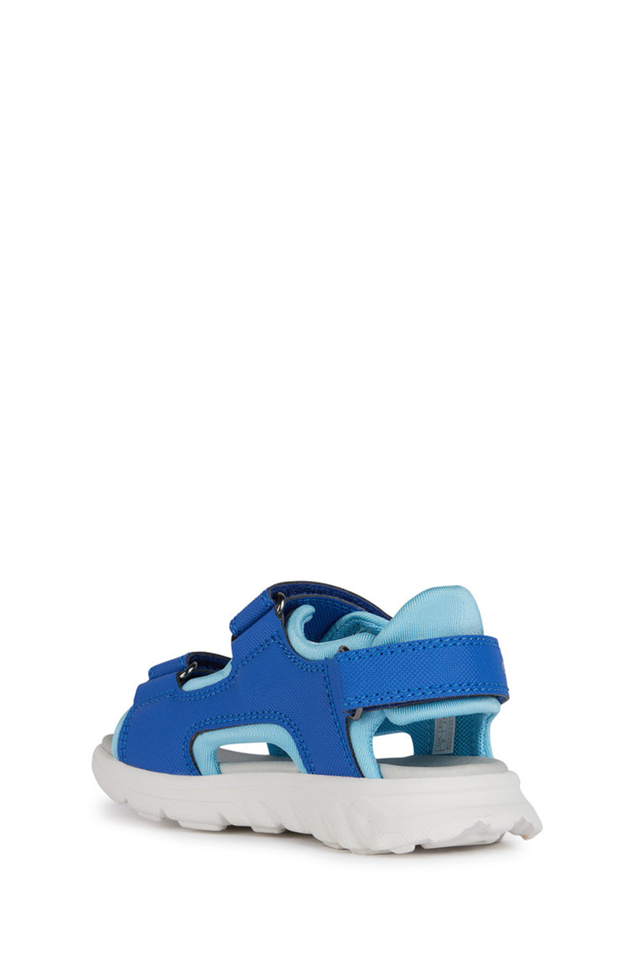 Geox Boy Blue Airadium Strap Leather Sandals