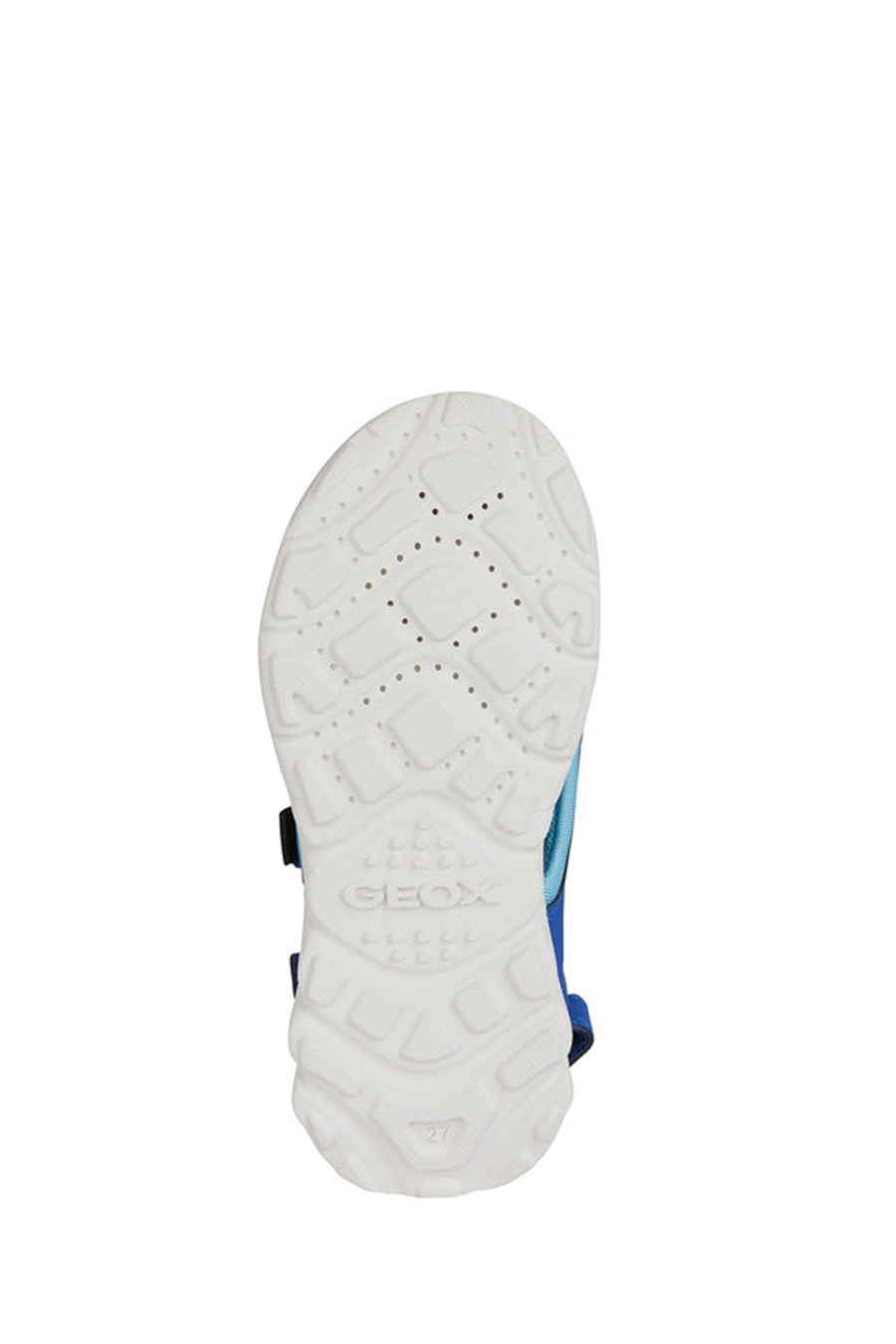 Geox Boy Blue Airadium Strap Leather Sandals