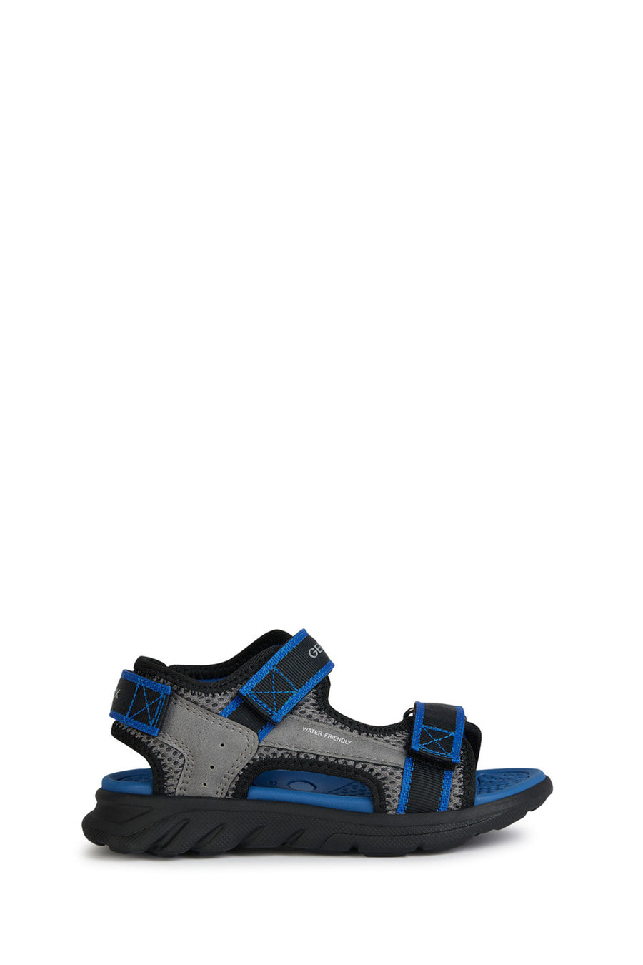Geox Boy's Multicolored Airadium Strap Leather Sandals J45F1B014MEC0069 | Derimod