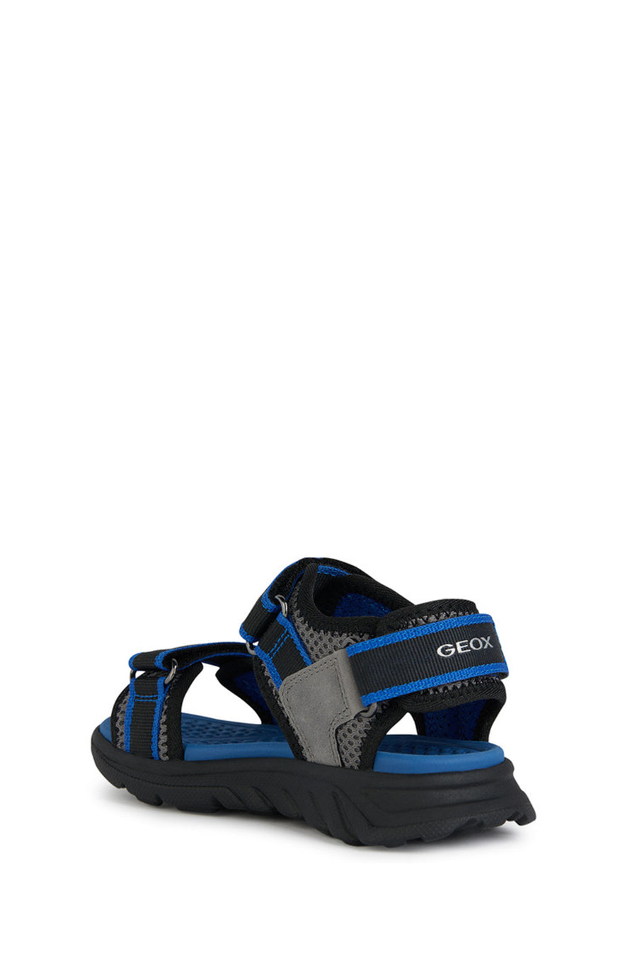 Geox Boy's Multicolored Airadium Strap Leather Sandals