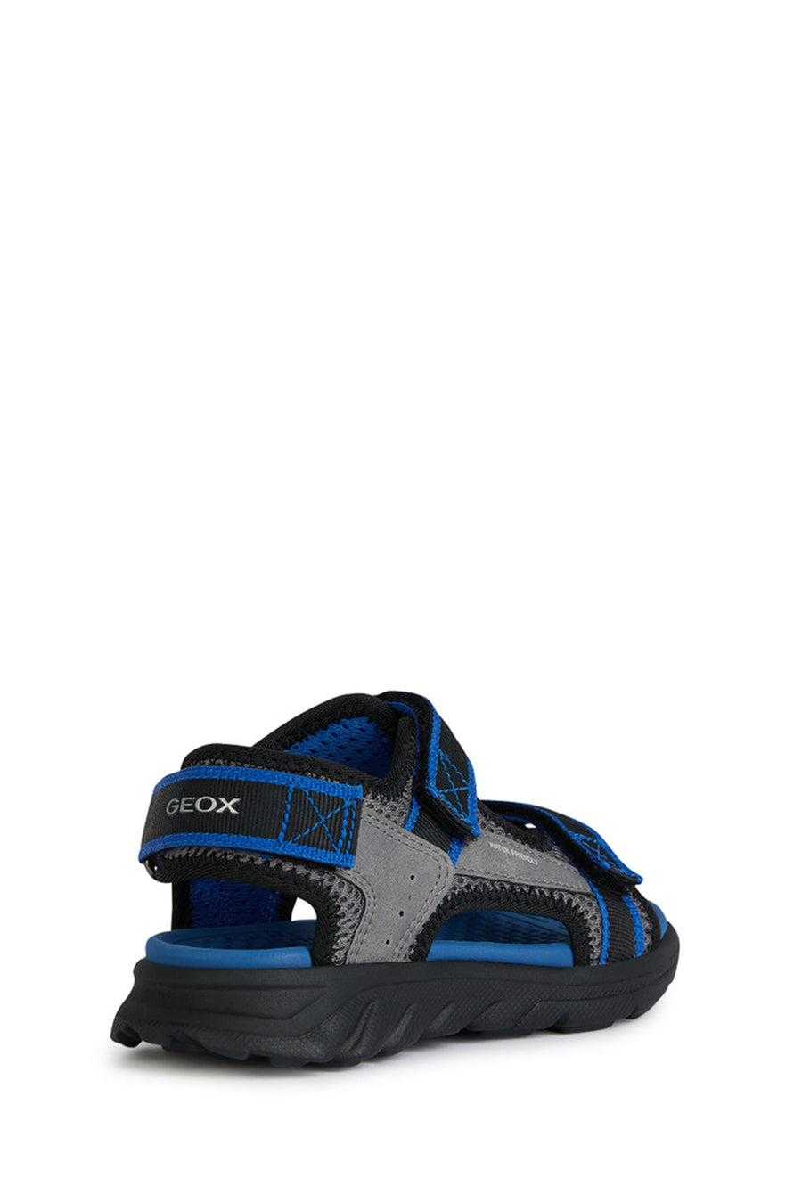 Geox Boy's Multicolored Airadium Strap Leather Sandals
