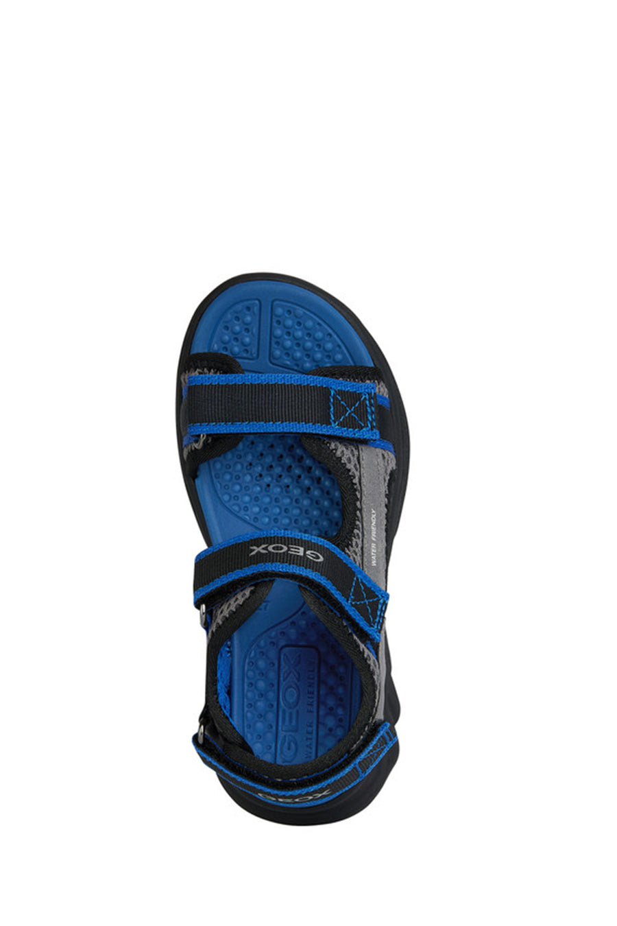 Geox Boy's Multicolored Airadium Strap Leather Sandals