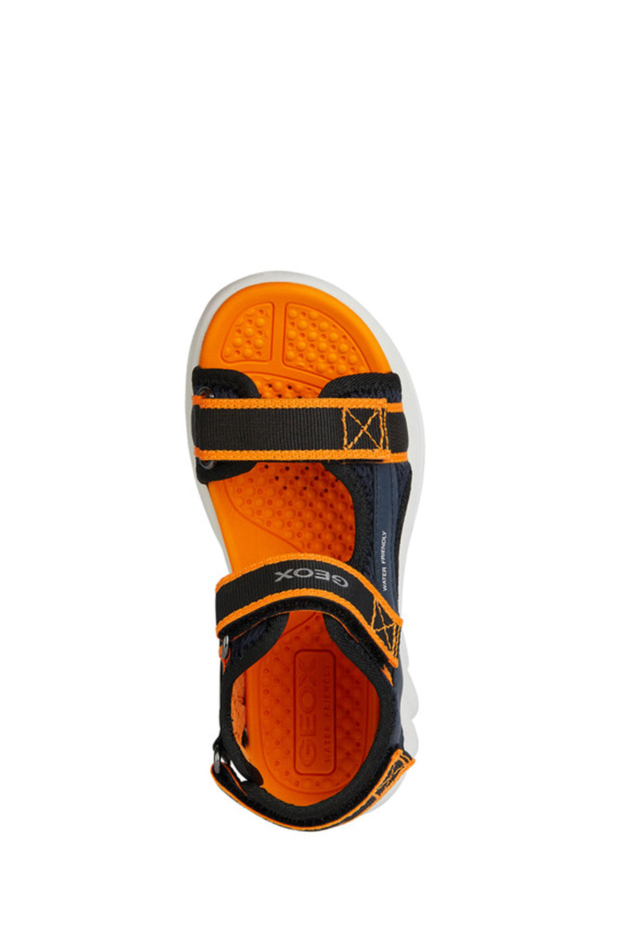 Geox Boy's Multicolored Airadium Strap Leather Sandals