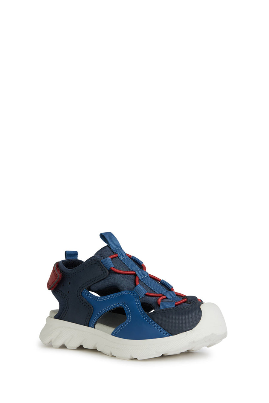 Geox Boy's Multicolored Airadium Strap Leather Sandals