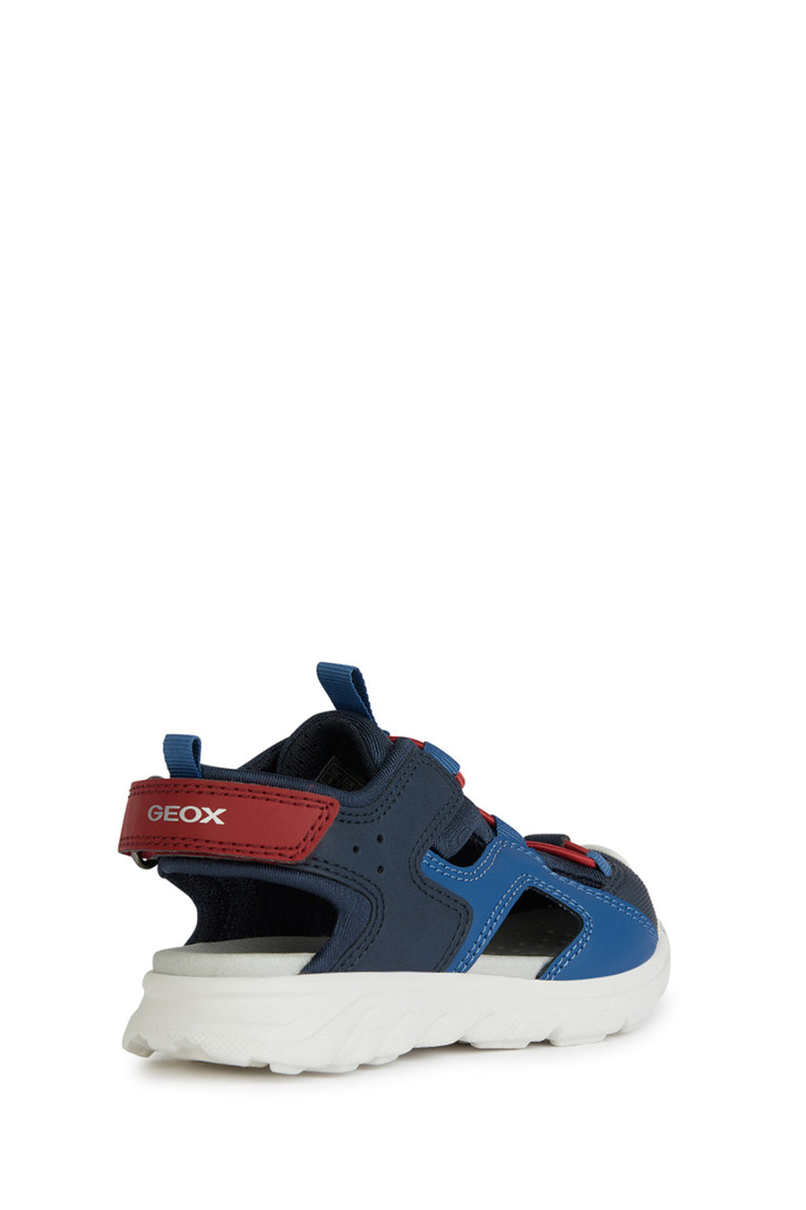 Geox Boy's Multicolored Airadium Strap Leather Sandals