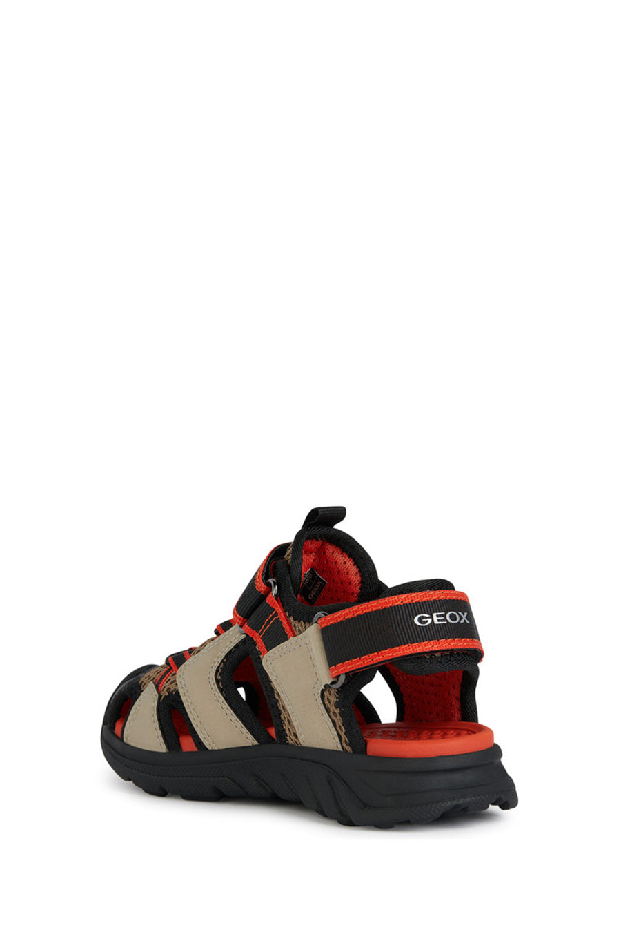 Geox Boy's Multicolored Airadium Strap Leather Sandals