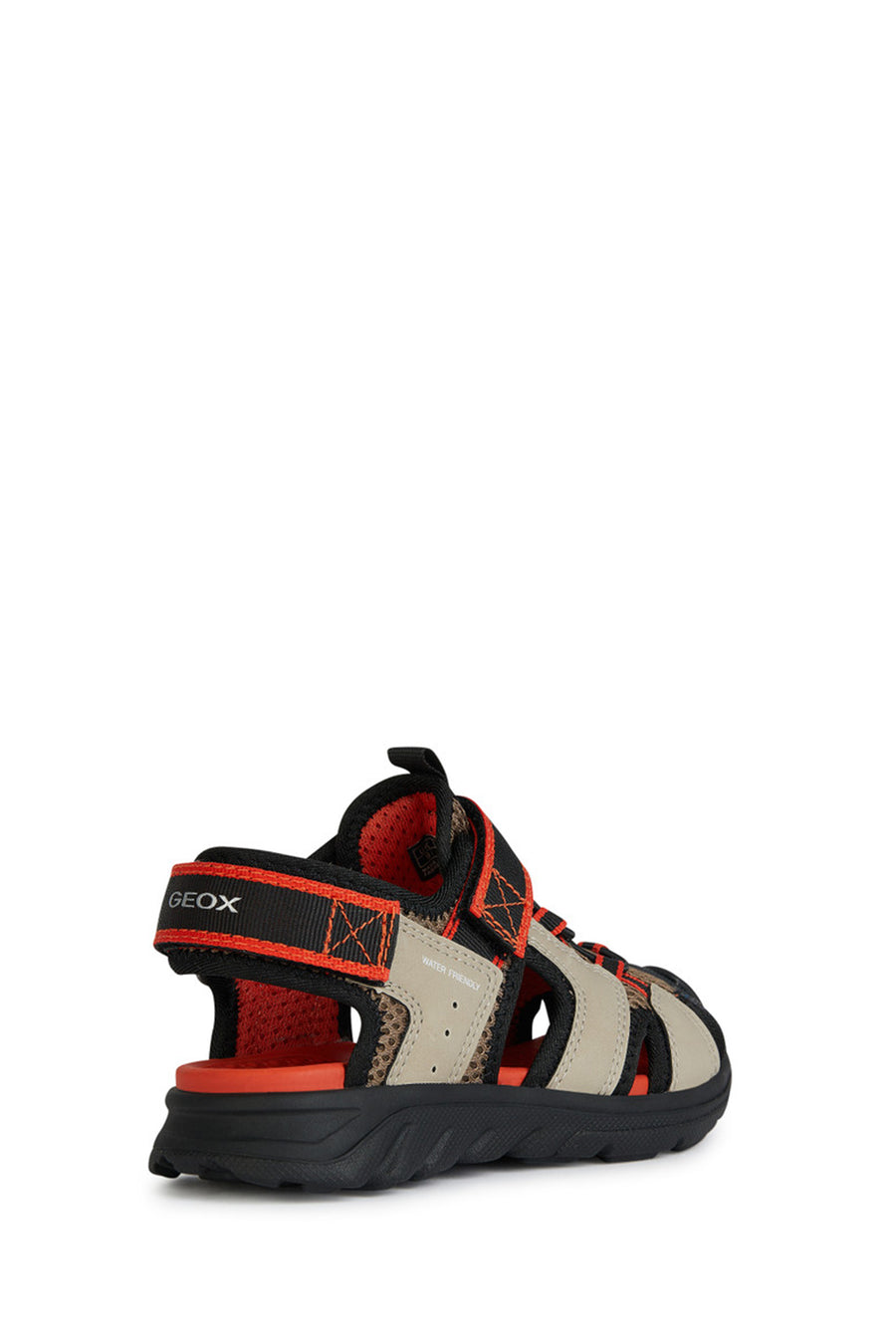 Geox Boy's Multicolored Airadium Strap Leather Sandals