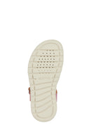 Geox Girl Fuchsia Soleima Strappy Leather Sandals | Derimod