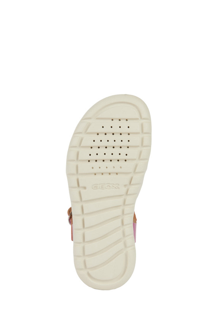Geox Girl Fuchsia Soleima Strappy Leather Sandals