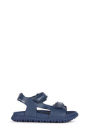 Geox Boy Navy Blue Fusbetto Junior Sandals | Derimod