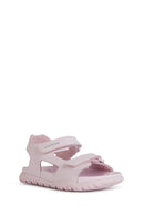 Geox Girl Pink Fusbetto Strappy Sandals | Derimod