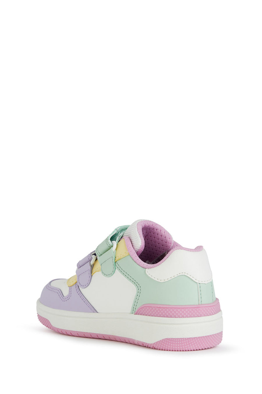 Geox Kız Çocuk Beyaz Washiba Bantlı Deri Sneaker