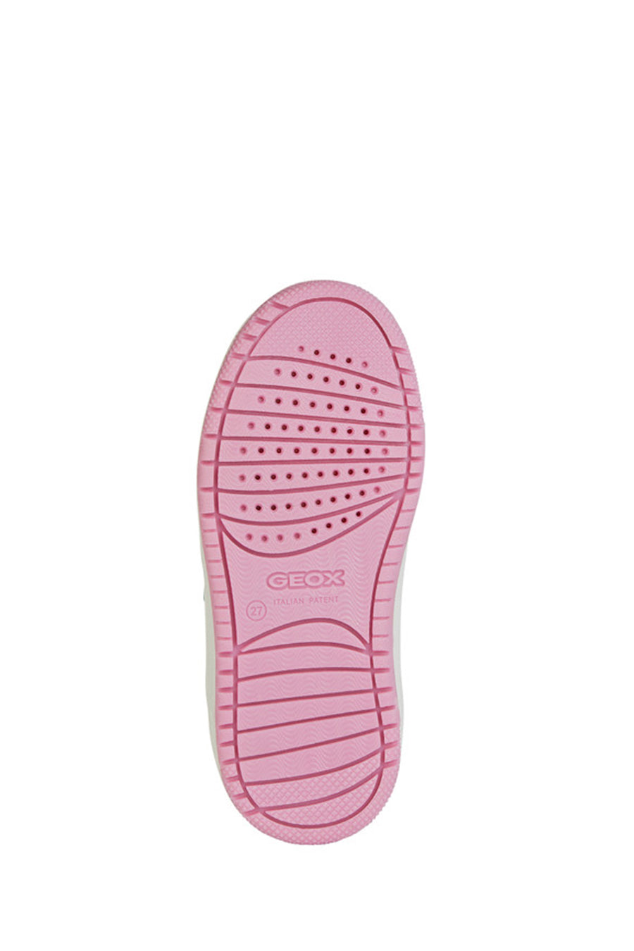 Geox Kız Çocuk Beyaz Washiba Bantlı Deri Sneaker