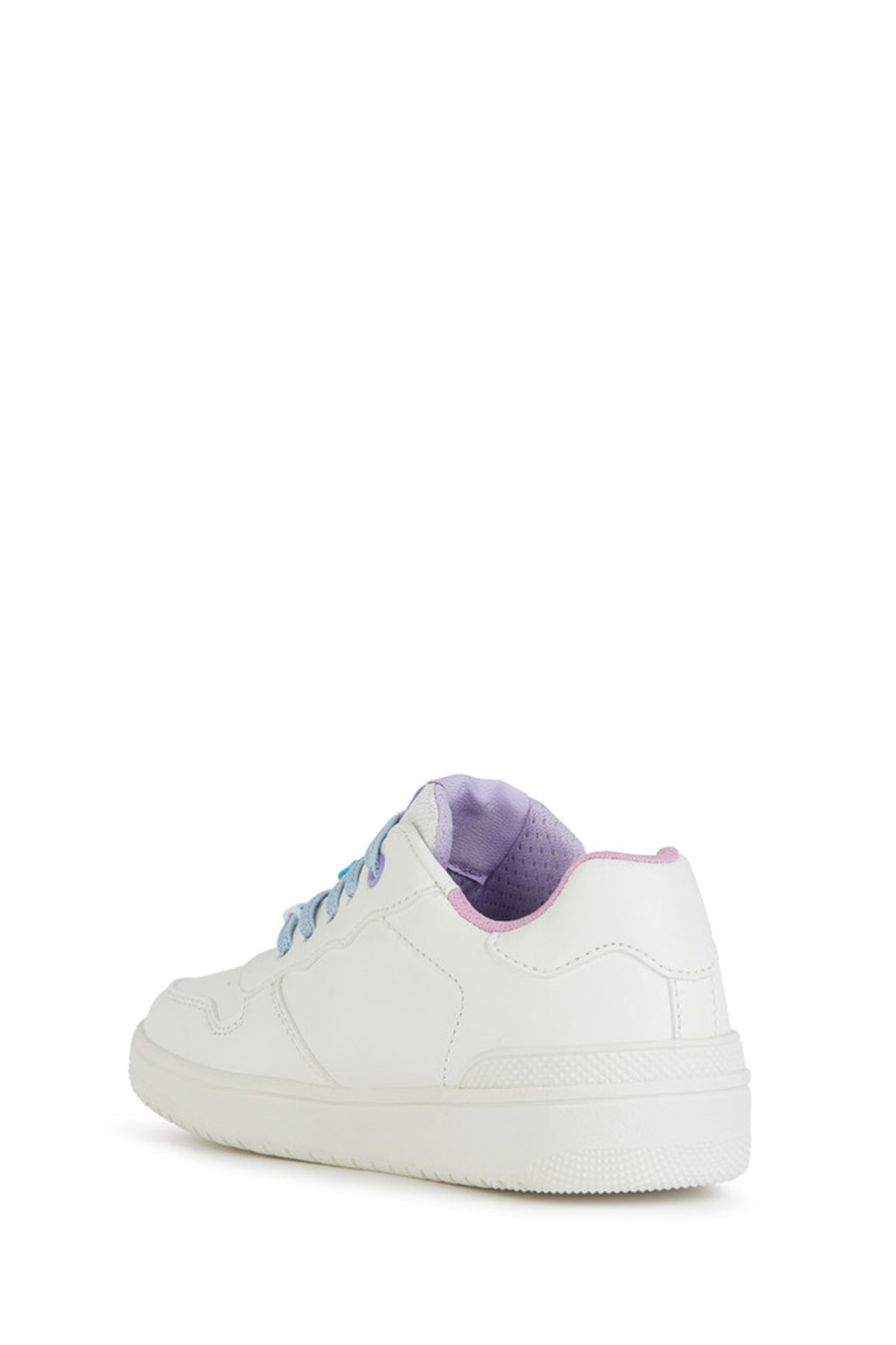 Geox Kız Çocuk Beyaz Washiba Bağcıklı Deri Sneaker