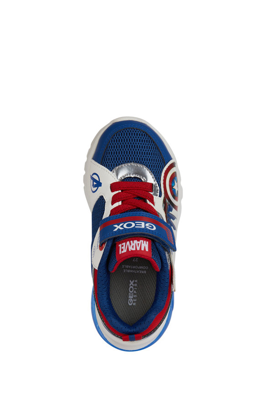 Geox Boy's Multicolored Cyberdron Strappy Sneaker
