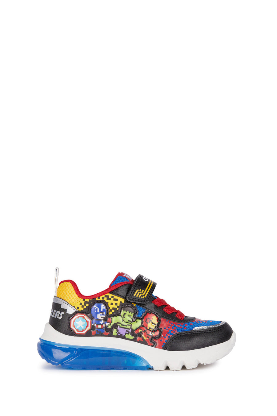 Geox Boy's Multicolored Cyberdron Strappy Sneaker J45LBE014CEC0245 | Derimod