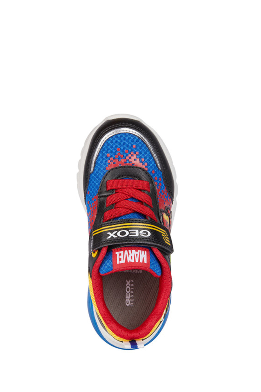 Geox Boy's Multicolored Cyberdron Strappy Sneaker