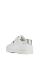 Geox Kız Çocuk Beyaz Eclyper Girl Simli Sneaker | Derimod