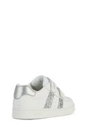 Geox Kız Çocuk Beyaz Eclyper Girl Simli Sneaker | Derimod