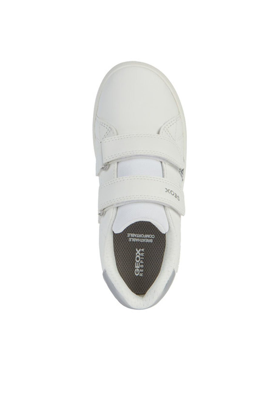 Geox Kız Çocuk Beyaz Eclyper Girl Simli Sneaker