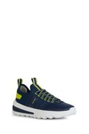 Geox Boy Navy Activart Lace-Up Sneaker | Derimod