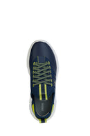 Geox Boy Navy Activart Lace-Up Sneaker | Derimod