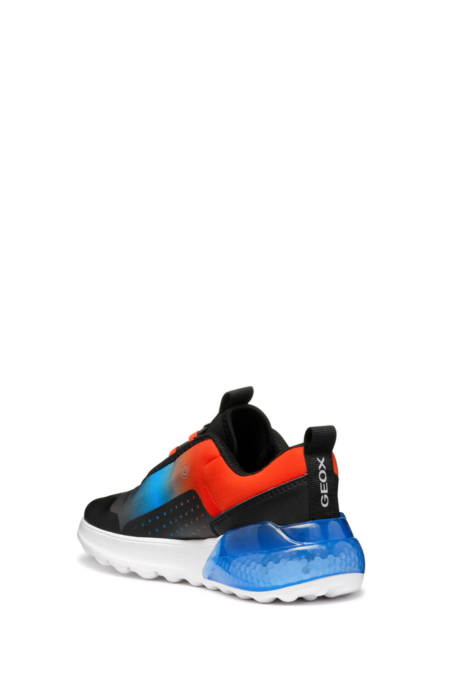 Geox Boy Black Activart Illuminus Junior Sneaker