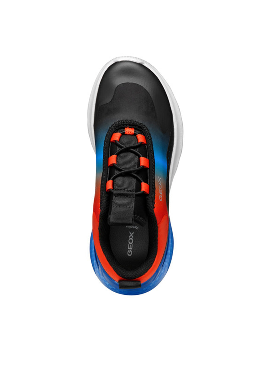 Geox Boy Black Activart Illuminus Junior Sneaker