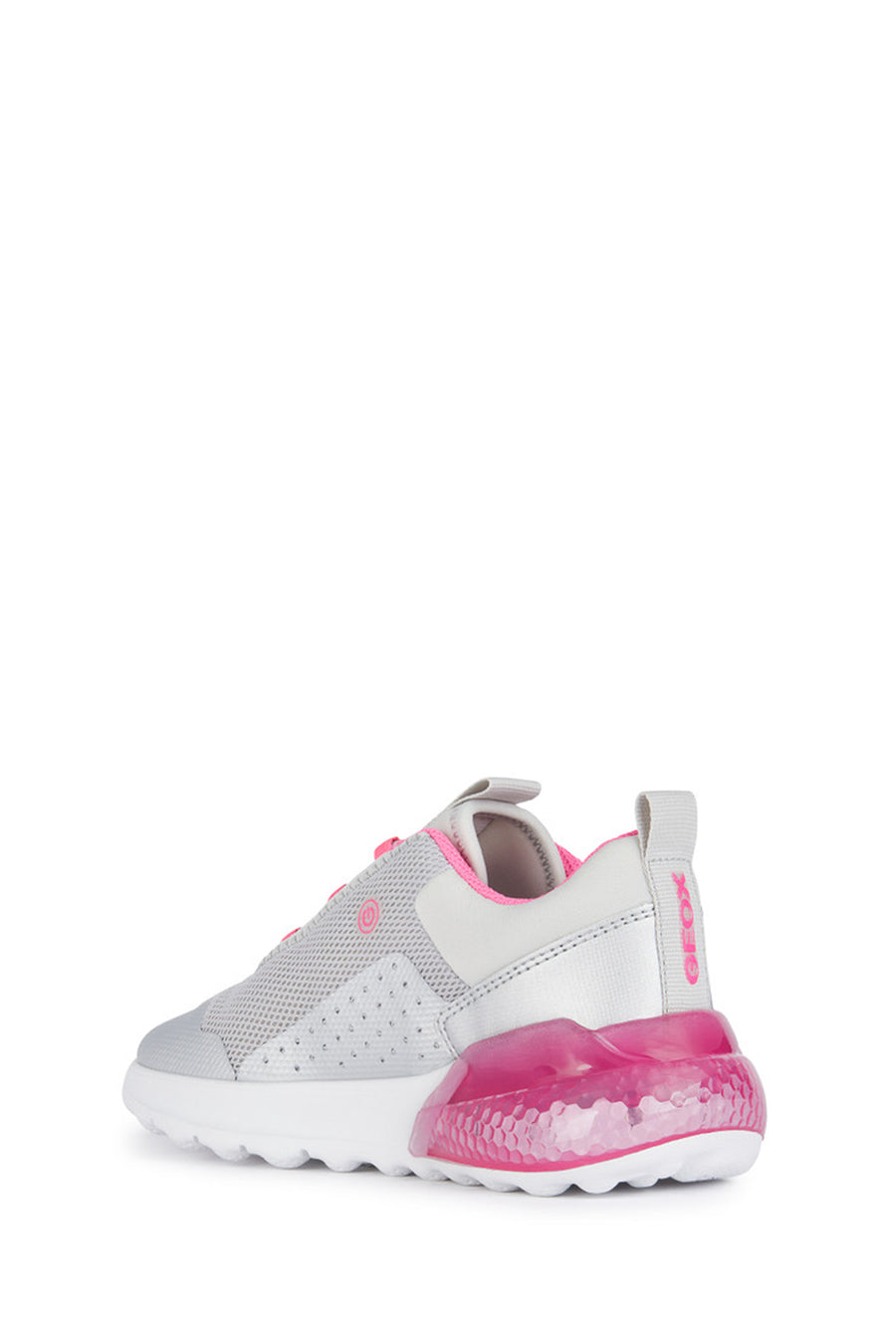 Geox Kız Çocuk Gri Activart Illuminus Sneaker
