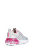 Geox Girls Gray Activart Illuminus Sneaker | Derimod
