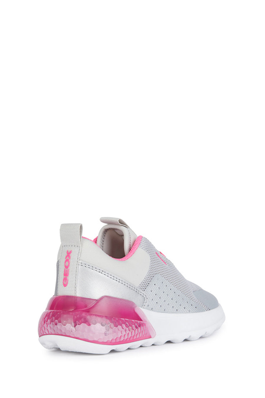 Geox Kız Çocuk Gri Activart Illuminus Sneaker