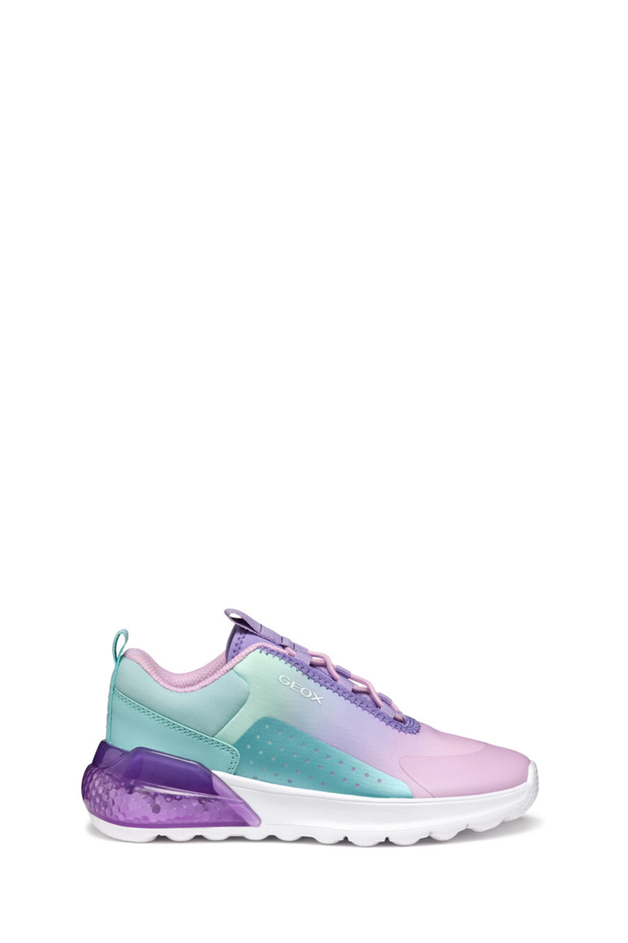 Geox Girls Multicolored Activart Illuminus Junior Sneaker J45LZA02A9JC4A8R | Derimod